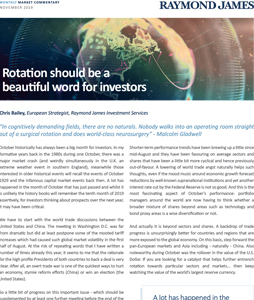 Rotation should be a beautiful word for investors