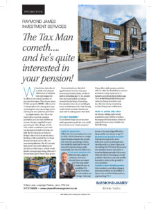 The Tax Man cometh… and he’s quite interested in your pension!