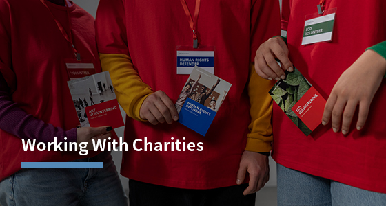 Raymond JAmes services - Working with charities
